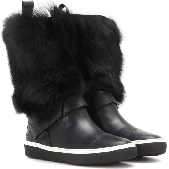 Jimmy Choo Shoes - **SOLD** Jimmy Choo Fur Lined Boots Sneakers 37
